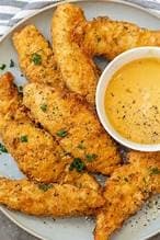 4 Tenders with fries