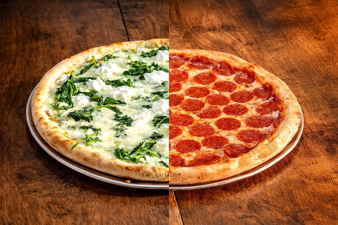 18'' Half and Half